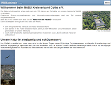 Tablet Screenshot of nabu-gotha.de